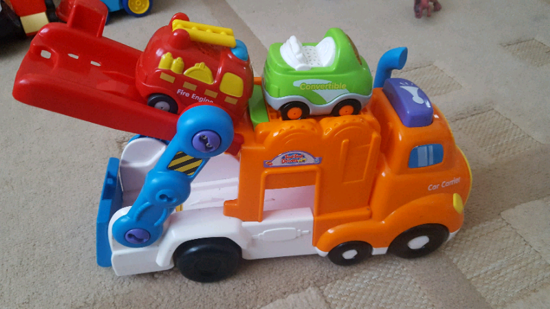 vtech toot toot car carrier the range